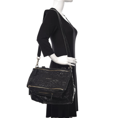 Givenchy Tumbled Sheepskin Medium Pandora Bag Black 3 of 14