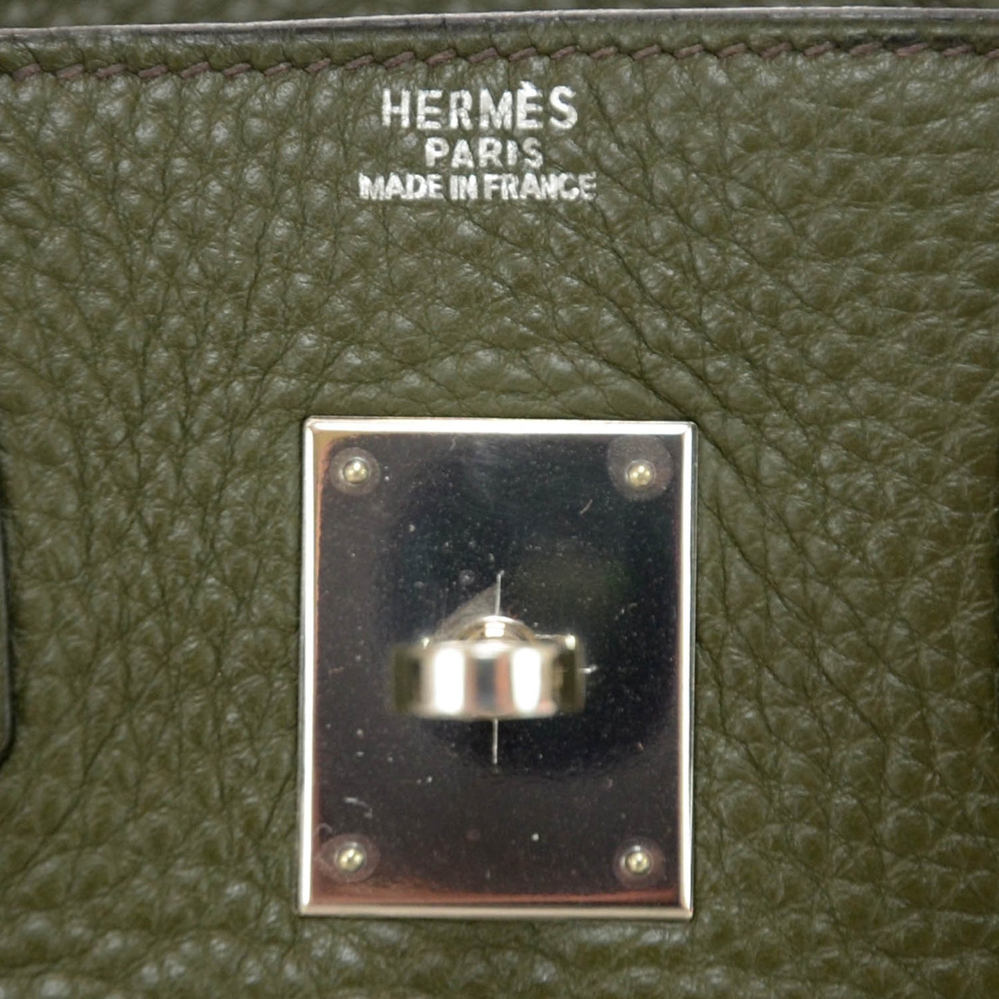 Fjord Birkin 30 Vert Olive