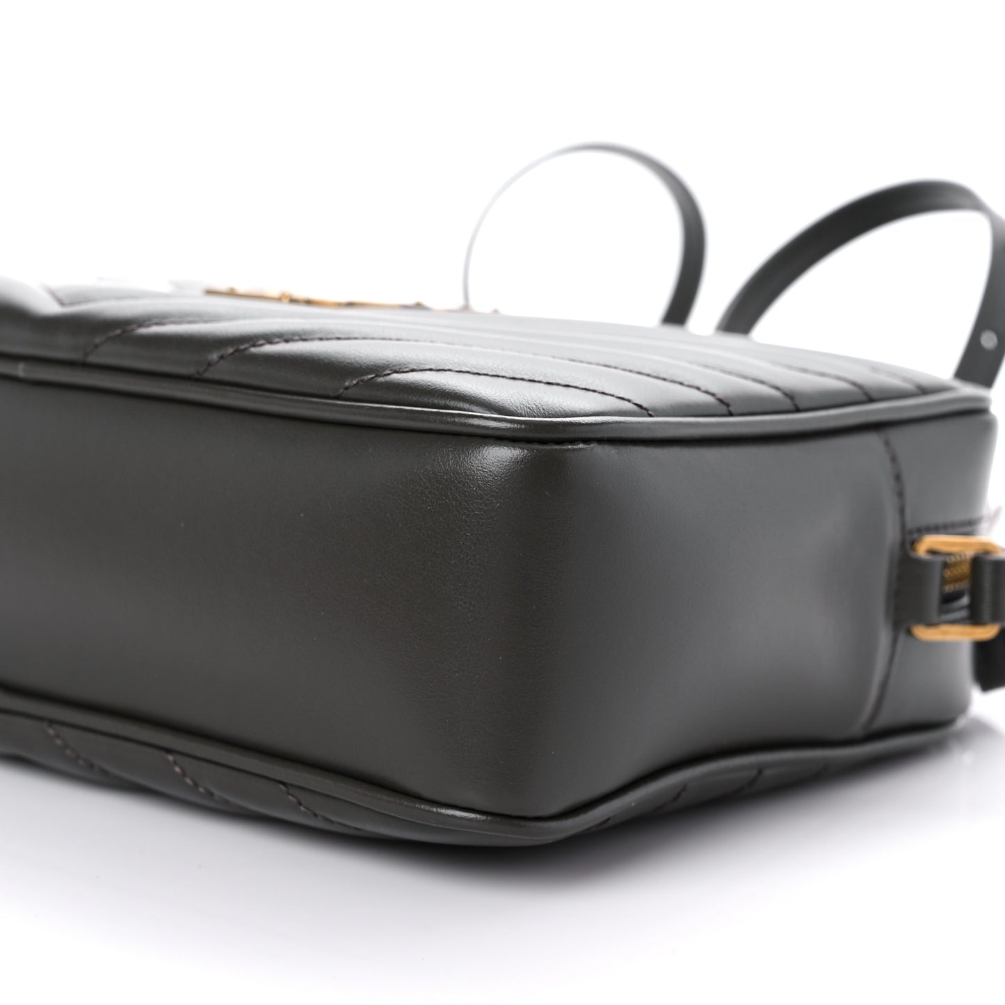 Calfskin Matelasse Monogram Lou Camera Bag Pebble