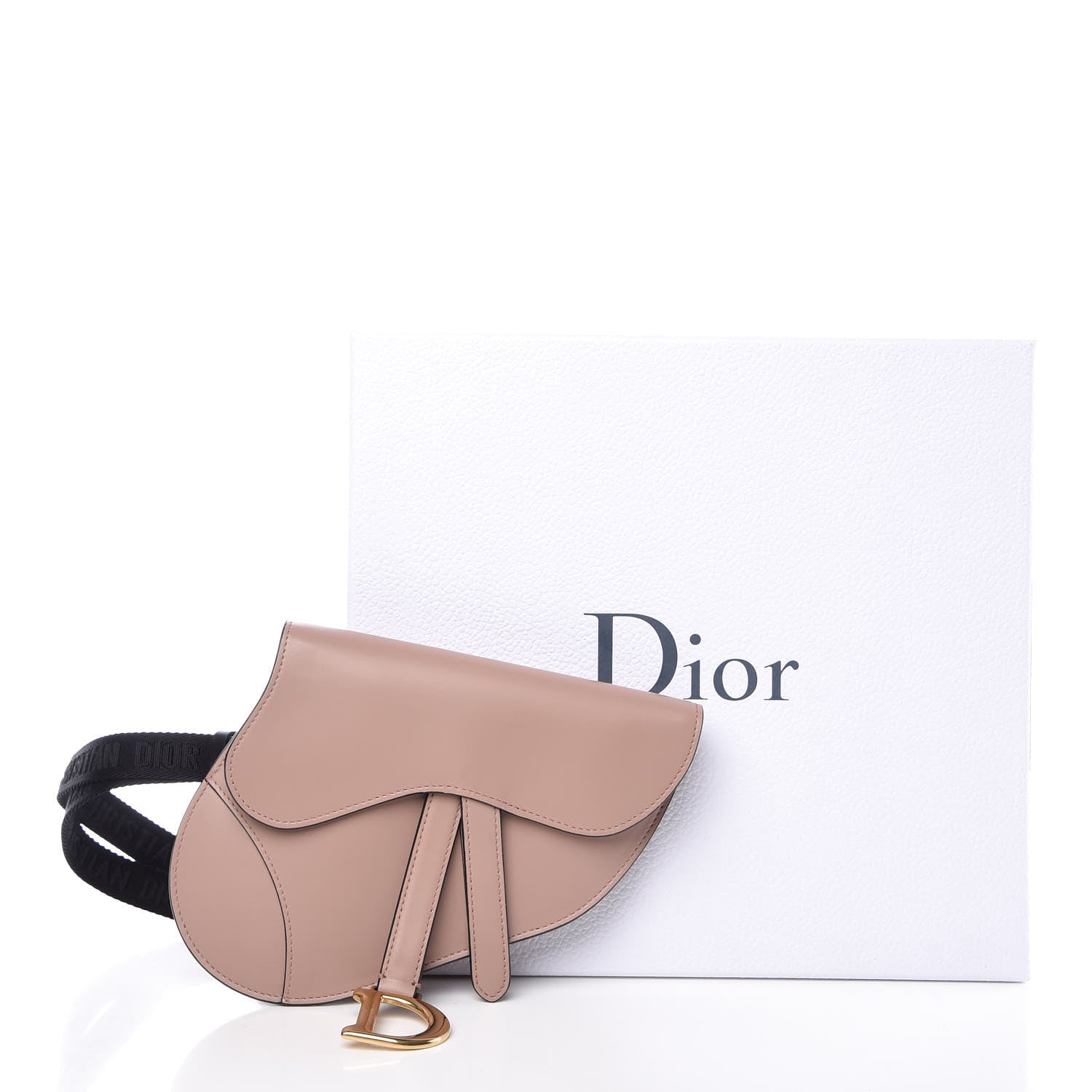 Christian Dior Calfskin Saddle Belt Bag Blush Pink 9 of 9