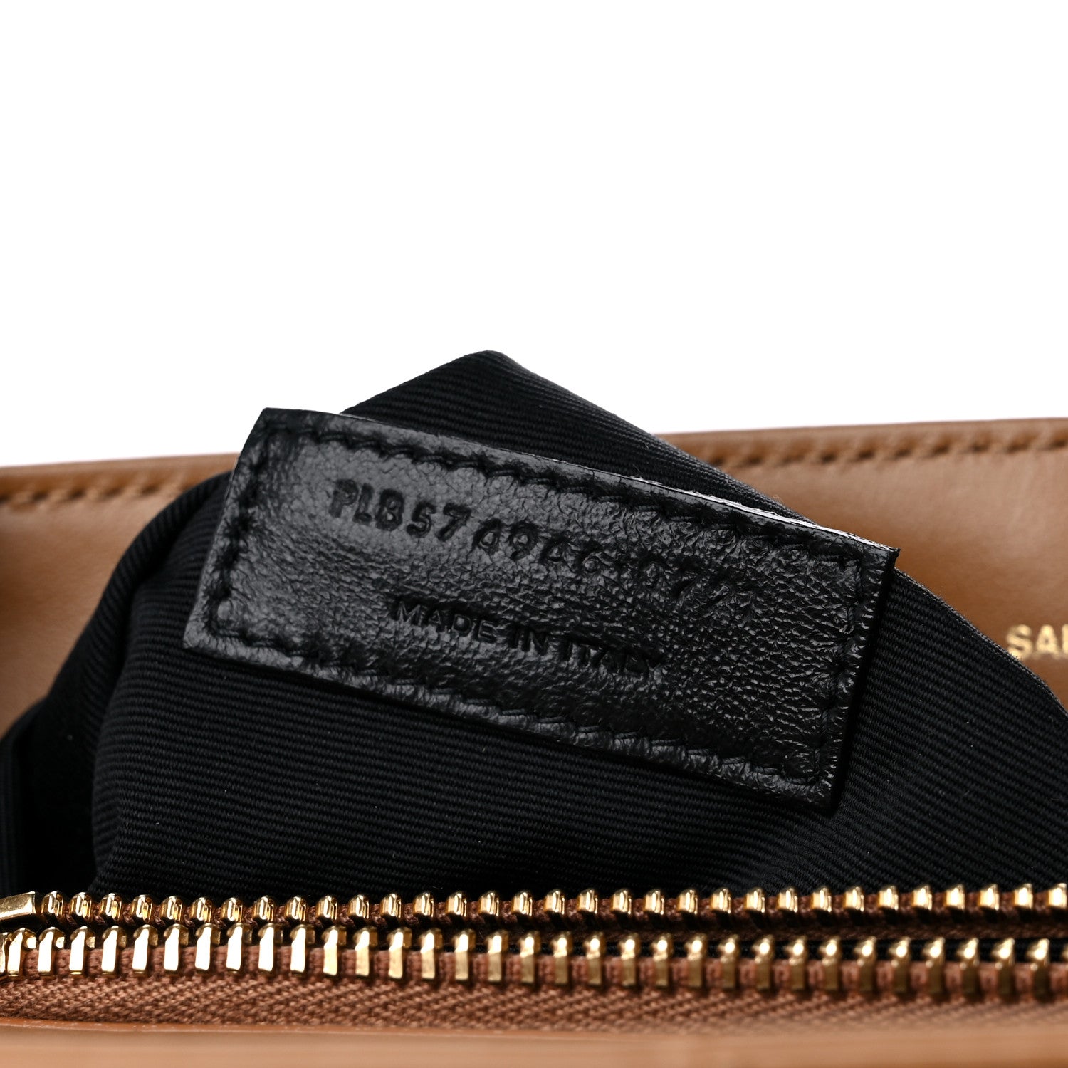 Saint Laurent Calfskin Y Quilted Monogram Medium Loulou Chain Satchel Dark Natural 8 of 10