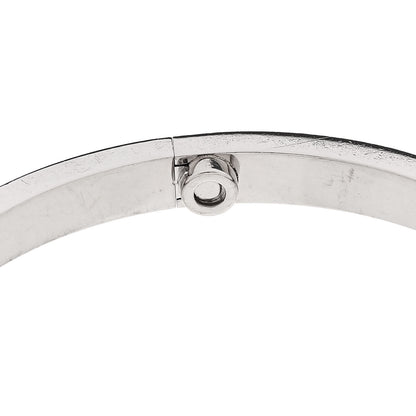 Cartier 18K White Gold Small LOVE Bracelet 15 7 of 8