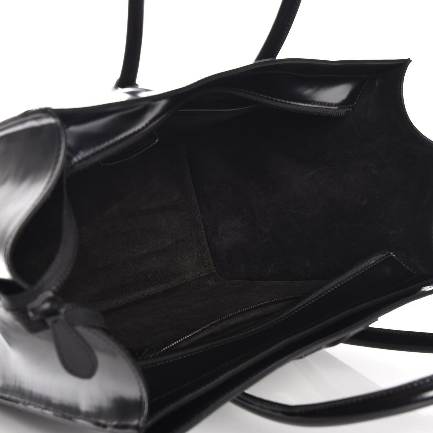 Celine Spazzolato Calfskin Small Luggage Black 5 of 7