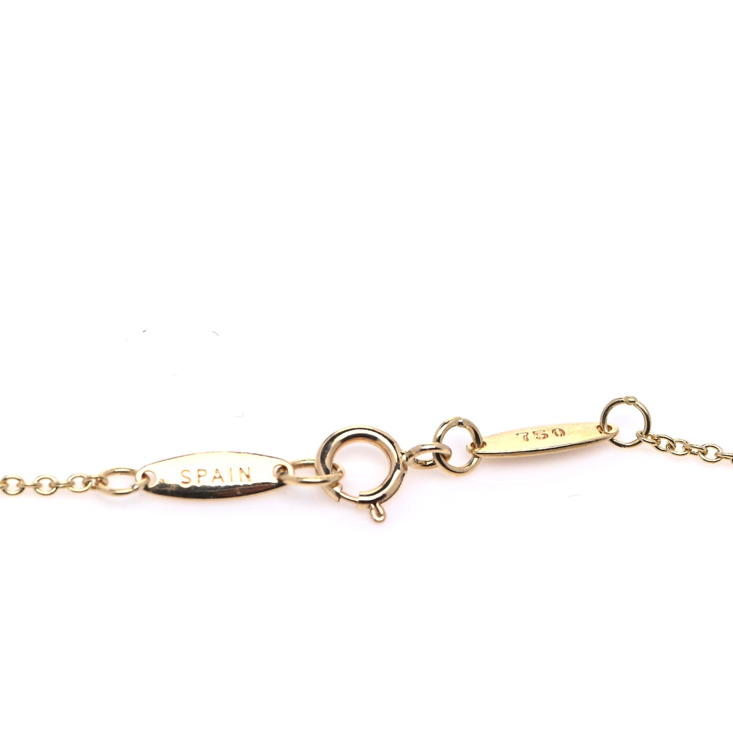 18K Yellow Gold 28mm Elsa Peretti Starfish Pendant Necklace