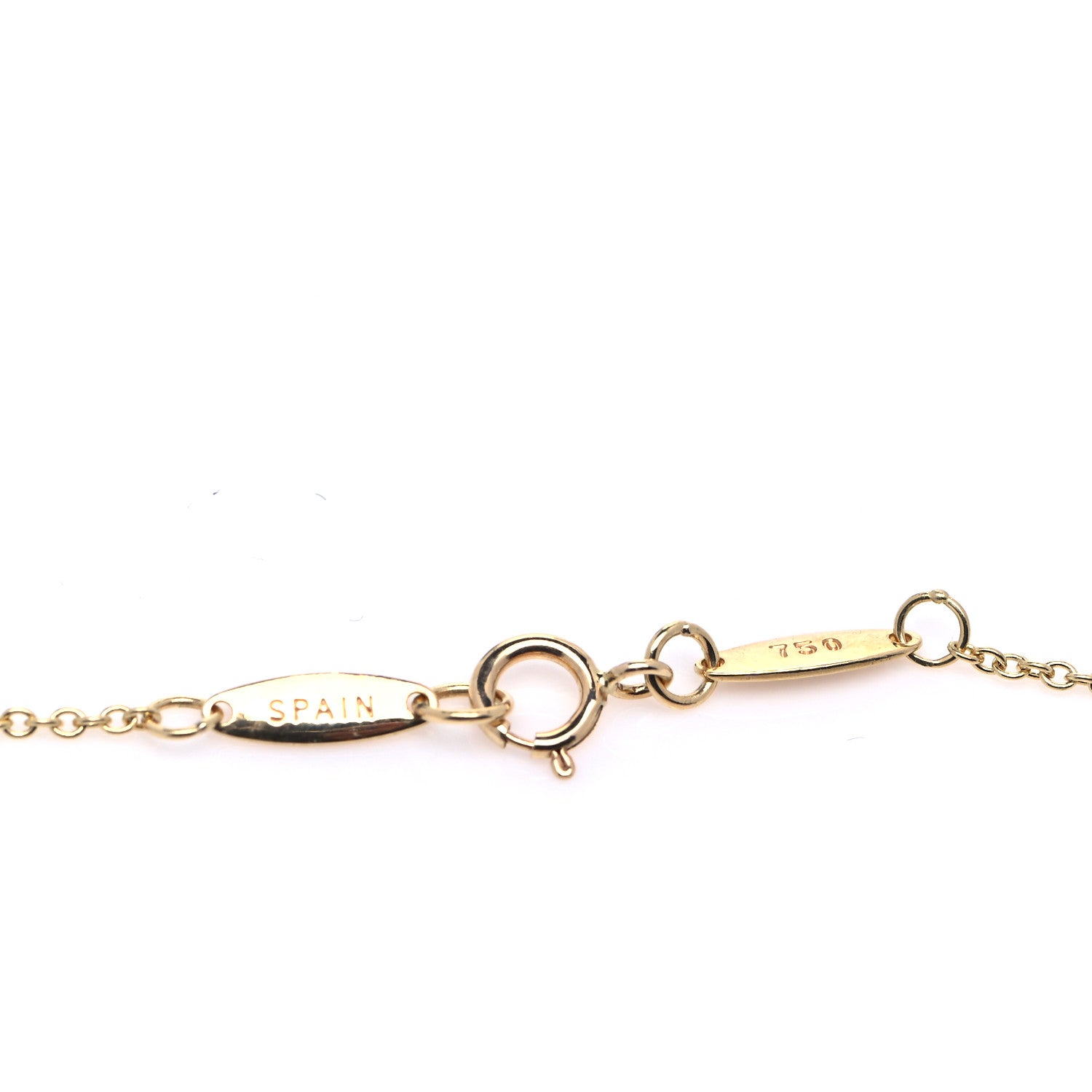 Tiffany 18K Yellow Gold 28mm Elsa Peretti Starfish Pendant Necklace 5 of 6