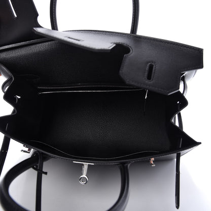 Hermes Madame Calfskin Birkin Sellier 30 Black 5 of 11