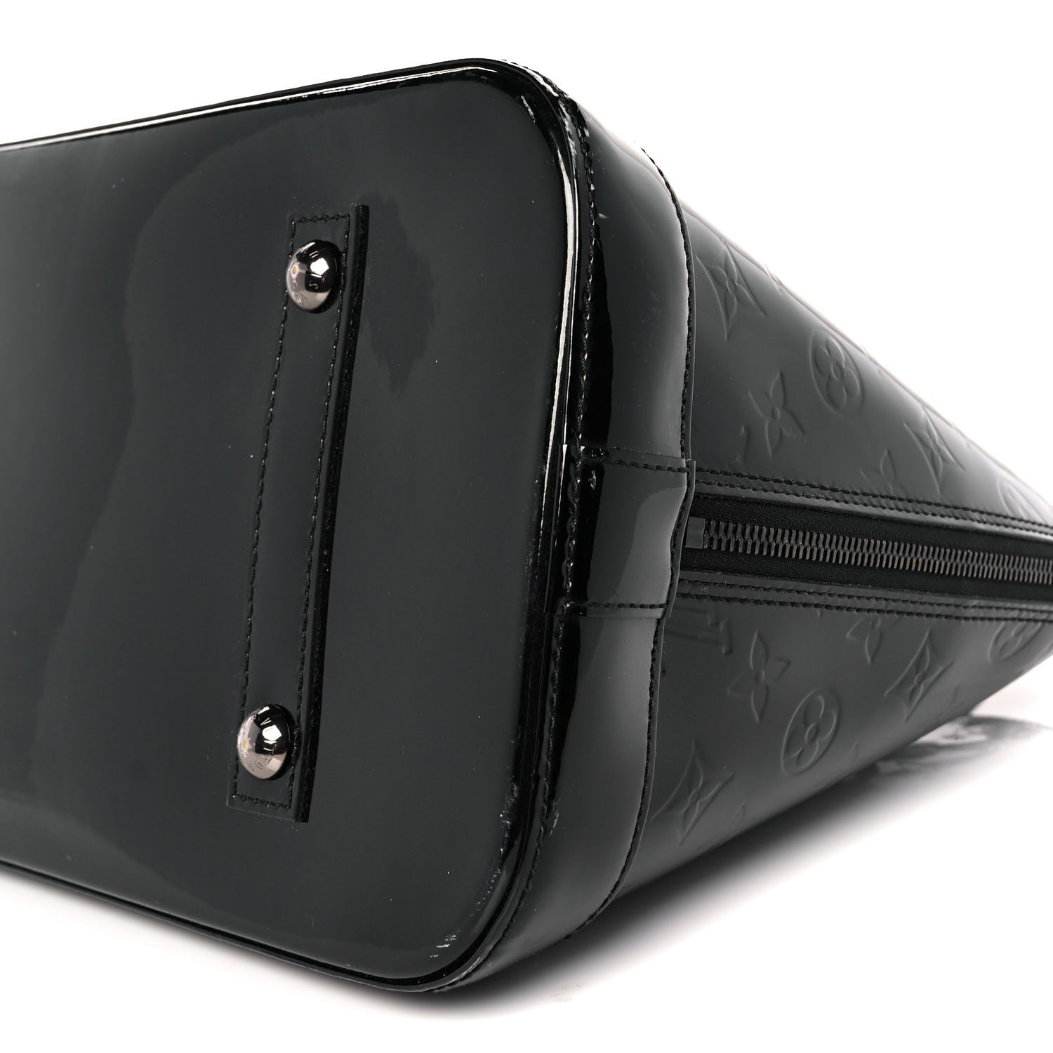 Louis Vuitton Vernis Alma GM Noir Magnetique 8 of 10