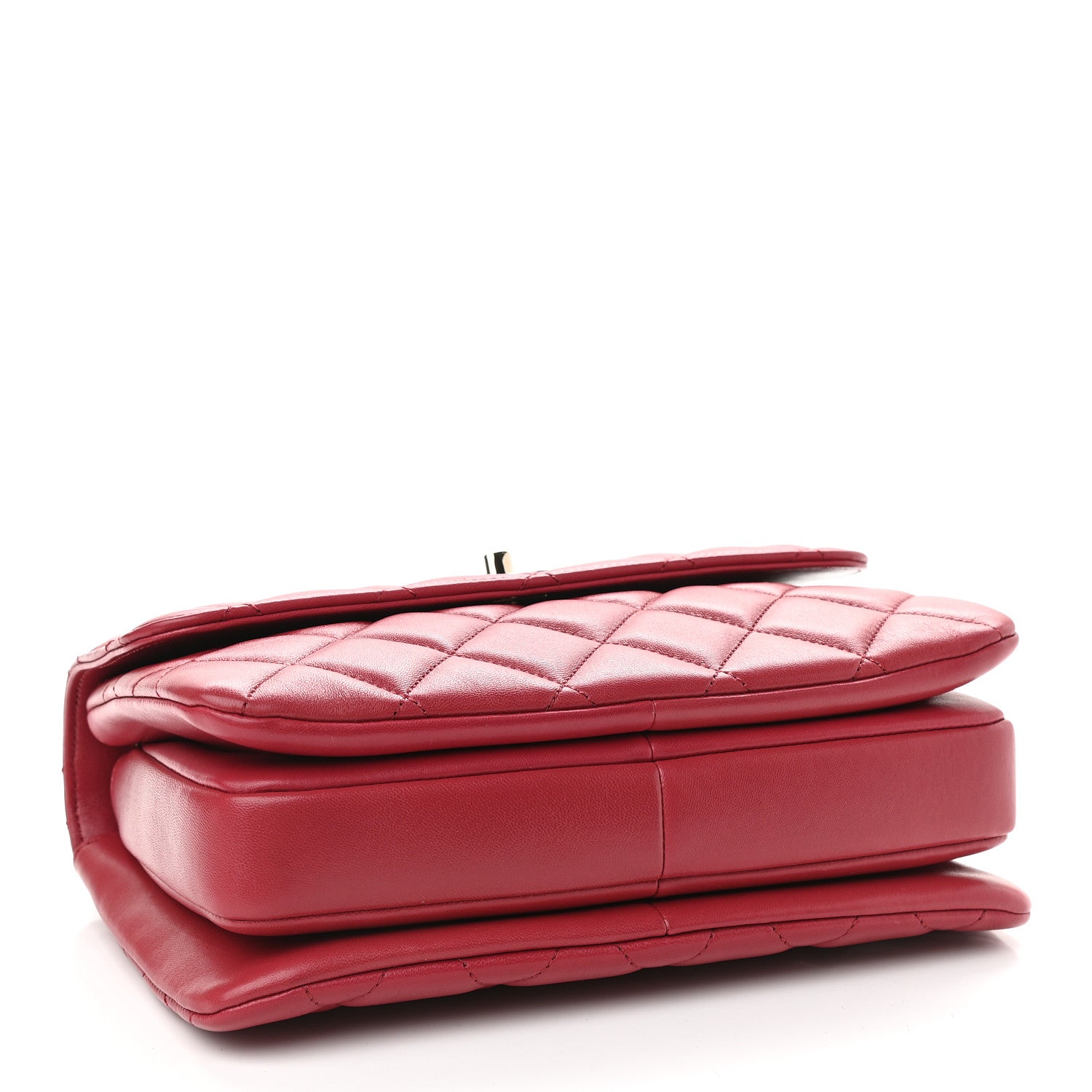 Chanel Lambskin Quilted Small Trendy CC Flap Dual Handle Bag Dark Pink 4 of 9