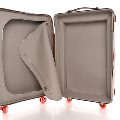 Hermes Canvas Taurillon Regate RMS Rolling Trolley Luggage Multicolor 5 of 10