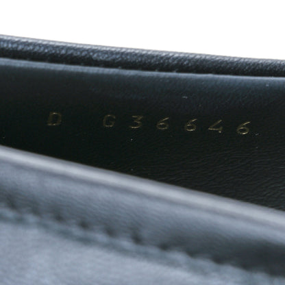 Chanel Lambskin Quilted CC Turnlock Loafers 37.5 Black 9 of 10