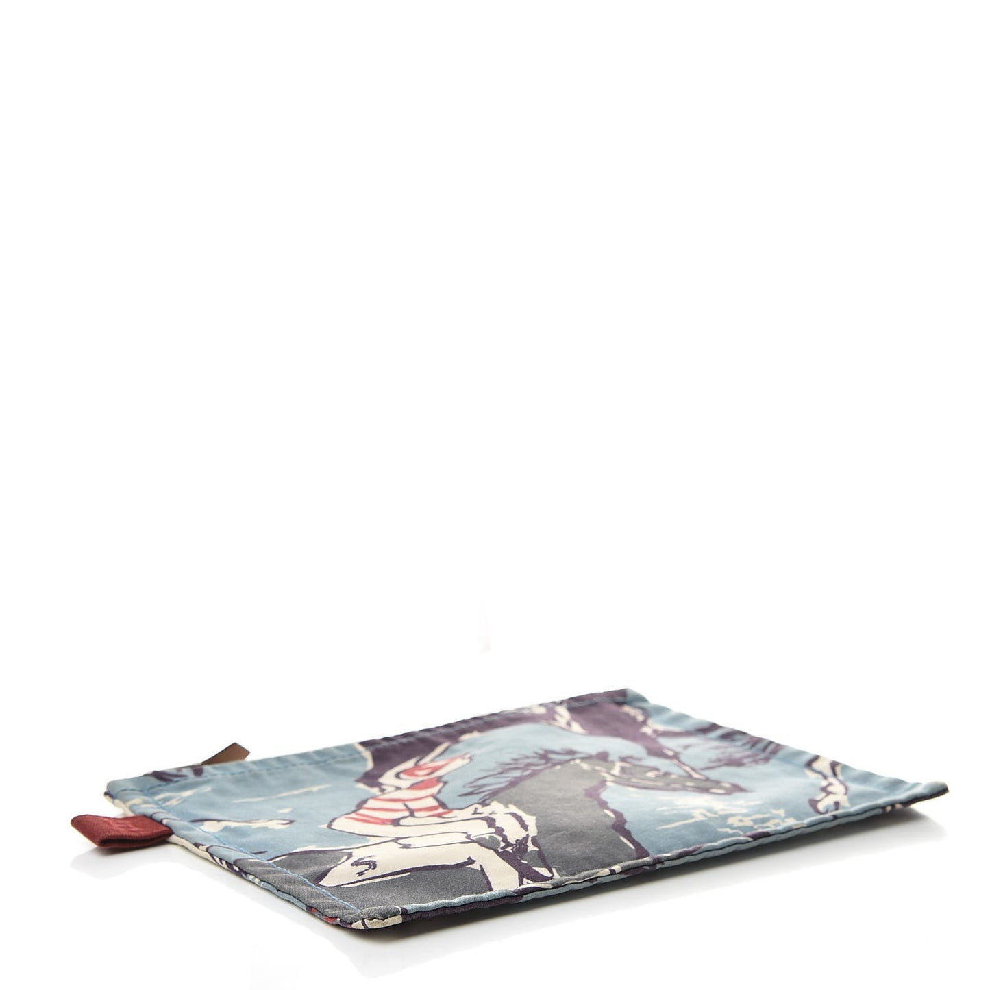 Toile Flat Equator Trousse PM Bleu