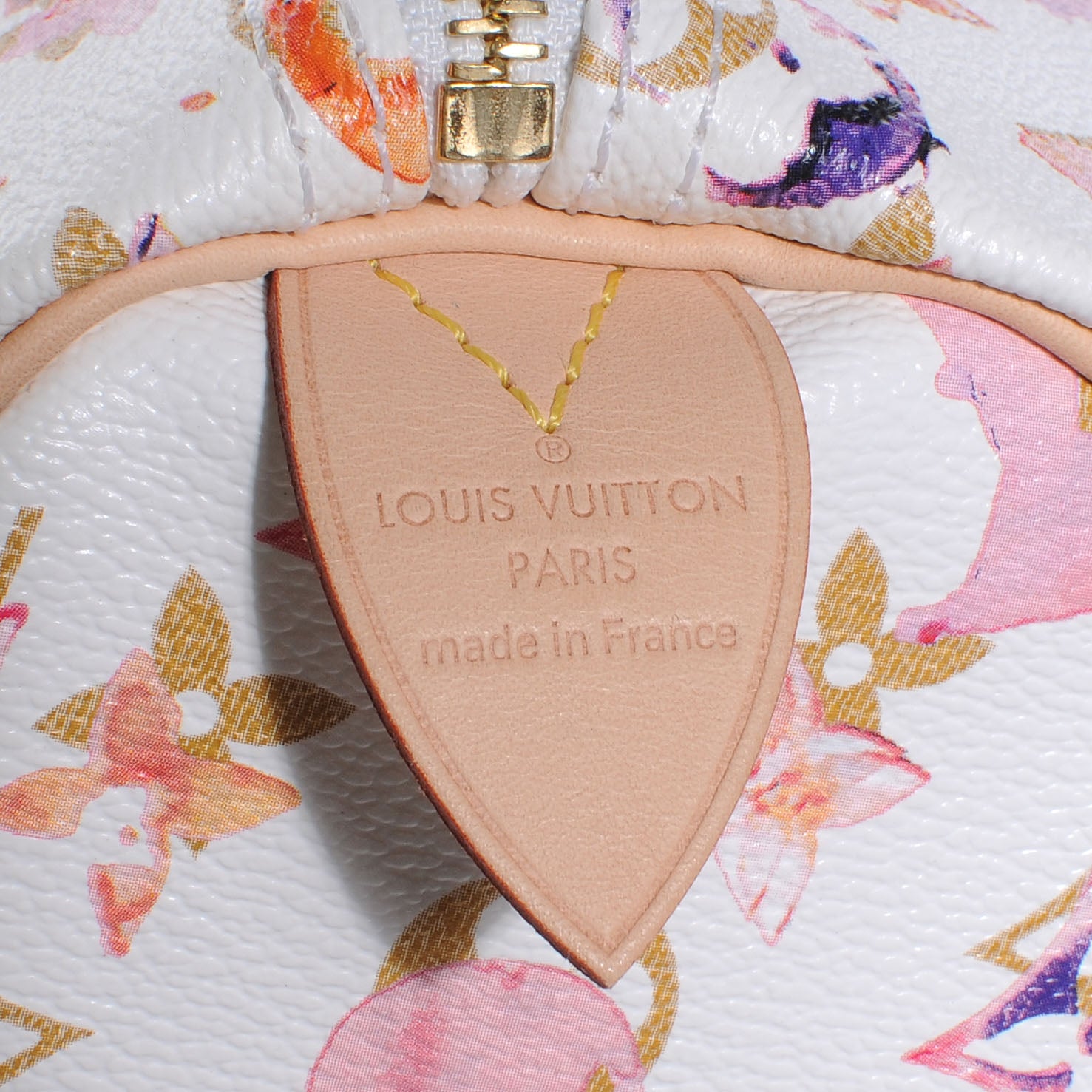 Louis Vuitton Watercolor Aquarelle Speedy 35 White 8 of 8