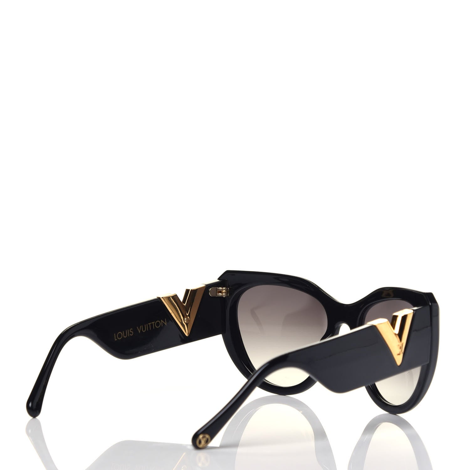 Louis Vuitton Acetate My Fair Lady Sunglasses Z0902W Black 4 of 7