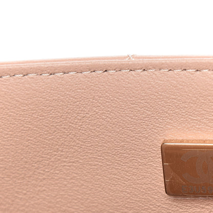 Chanel Lambskin Quilted Mini Top Handle Rectangular Flap Beige 9 of 11
