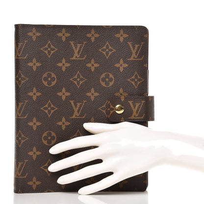 Louis Vuitton Monogram Large Ring Agenda Cover 2 of 9