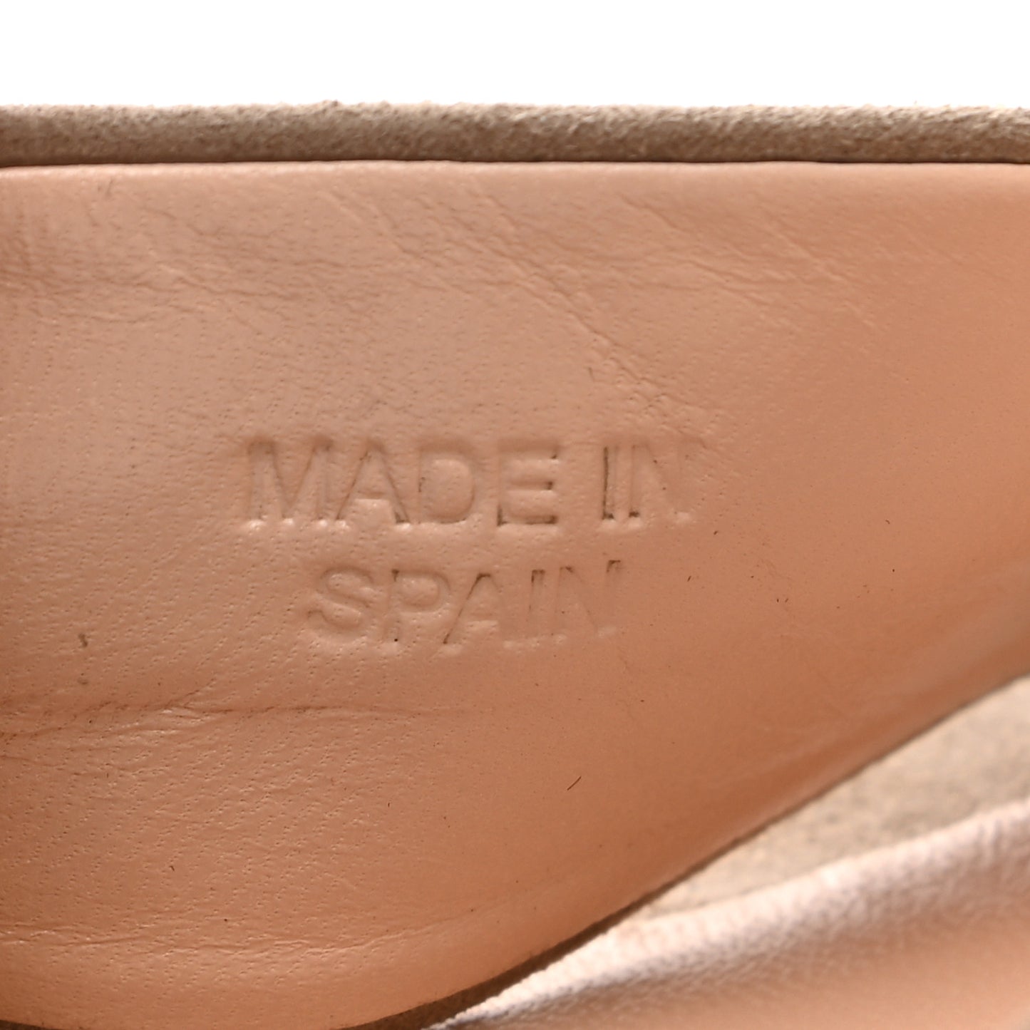 Kid Scamosciato Horsebit Platform Espadrille Wedge Sandals 39.5 Taupe