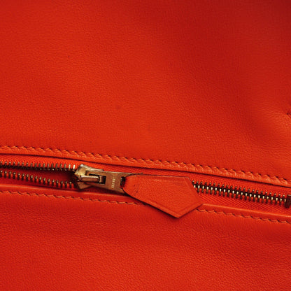 Hermes Swift Birkin 35 Orange 17 of 28