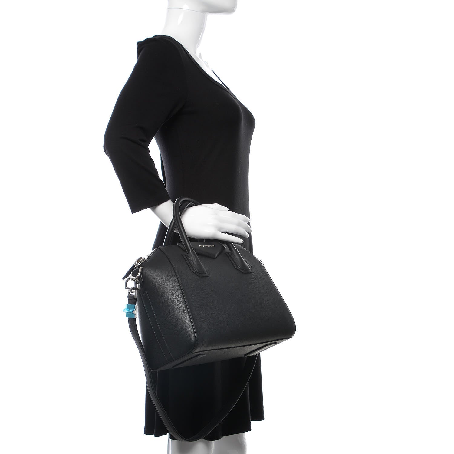 Givenchy Sugar Goatskin Small Antigona Black 3 of 12
