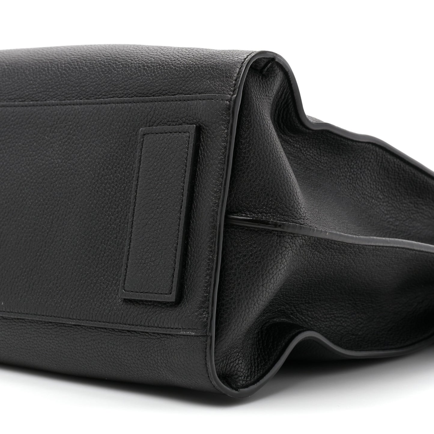 Grained Calfskin Sac De Jour Souple North South Tote Black