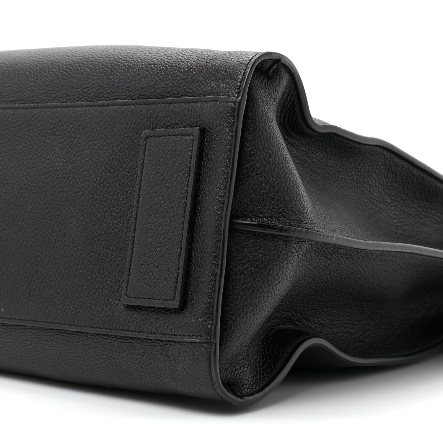 Saint Laurent Grained Calfskin Sac De Jour Souple North South Tote Black 8 of 13
