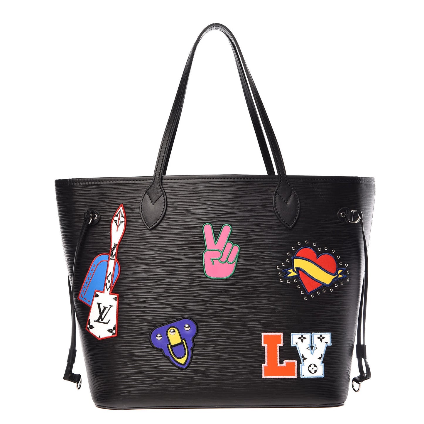 Epi Stickers Neverfull MM Black