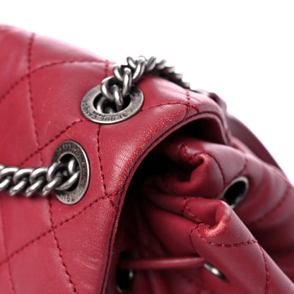 Chanel Lambskin Quilted Daily Supple Backpack Fuchsia 17 of 20