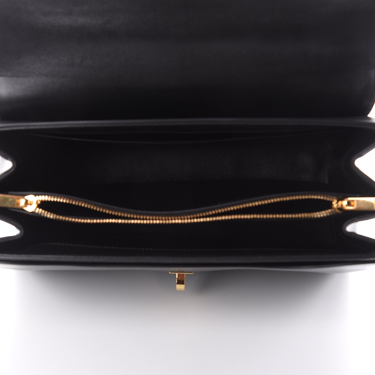 Celine Satinated Calfskin Medium 16 Top Handle Bag Black 5 of 12