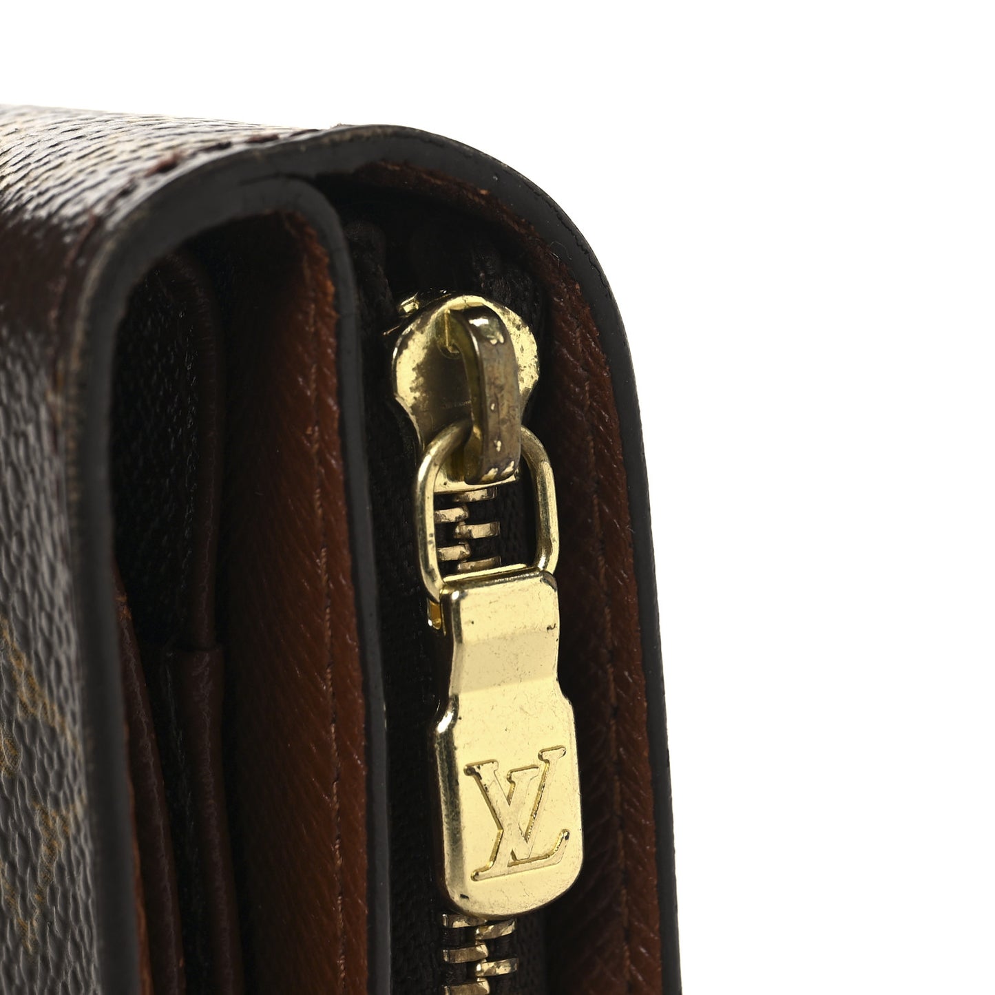 Monogram Compact Zippe Zipped Wallet