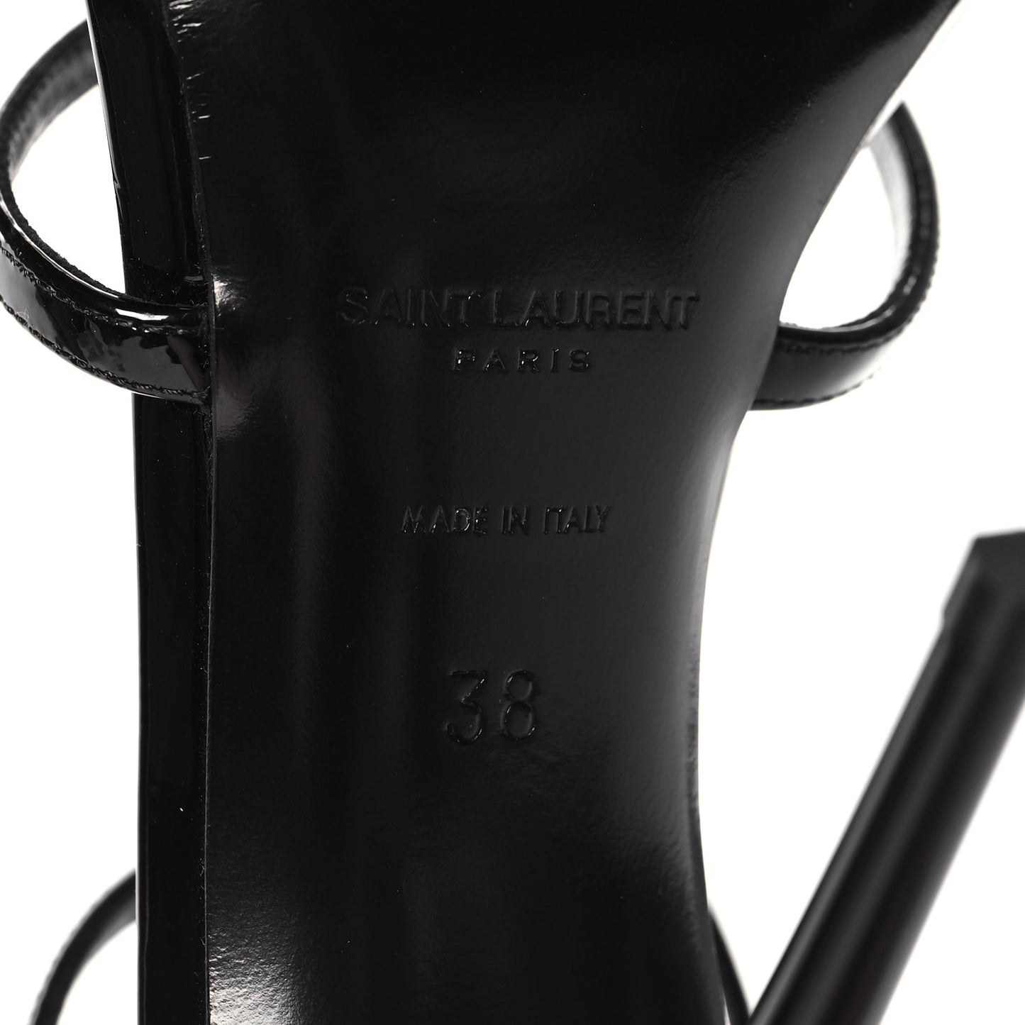 Patent Cassandra 100 Sandals 38 Black