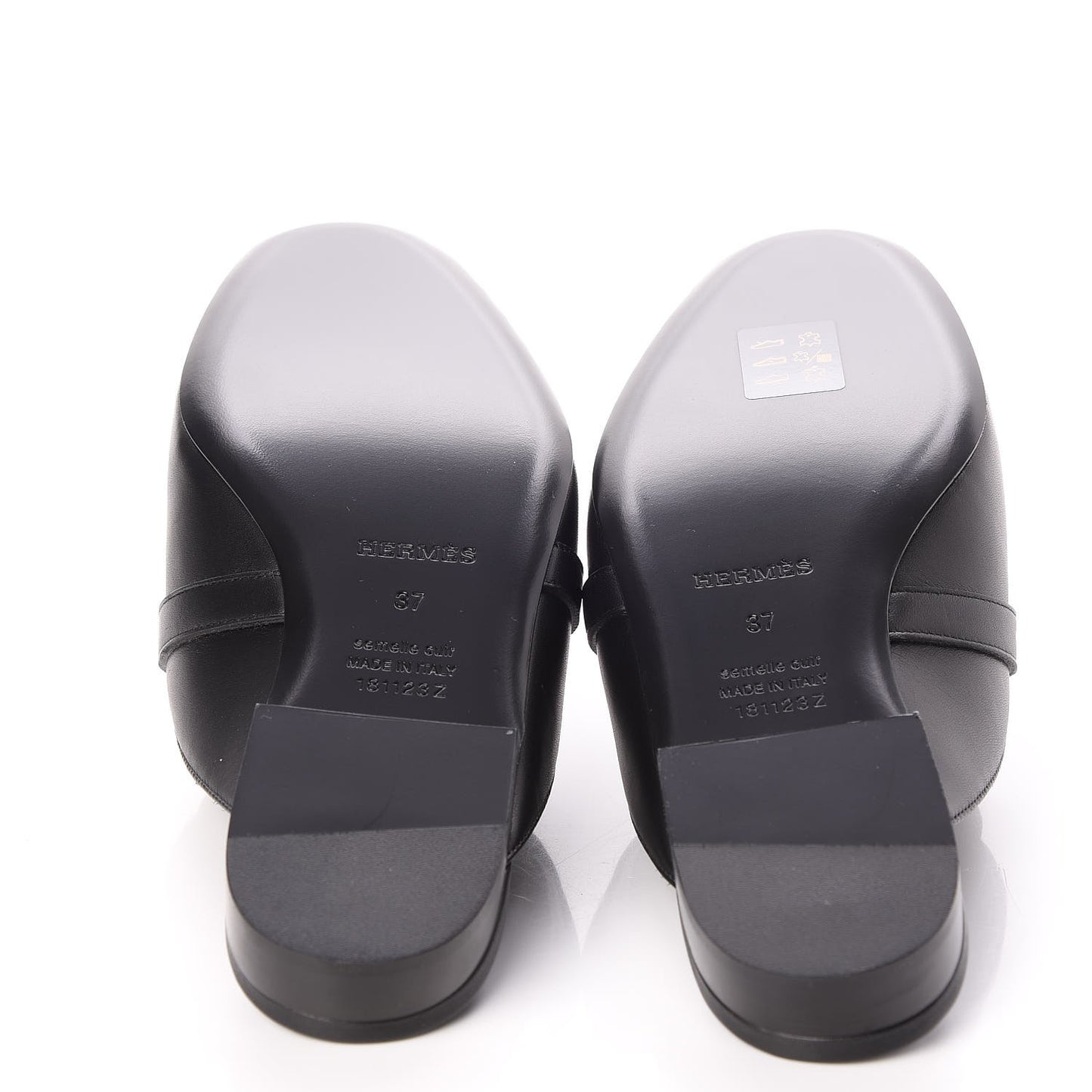 Goatskin Oz Mules 37 Black
