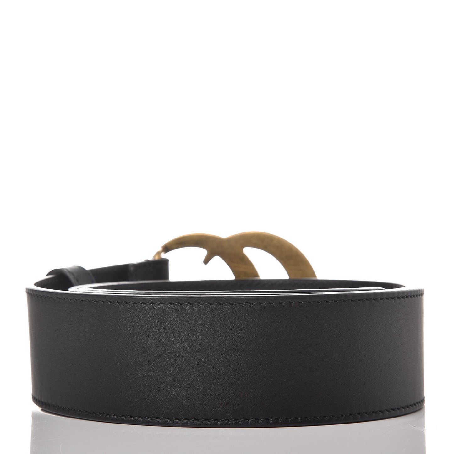 Calfskin Double G 40mm Belt 85 34 Black