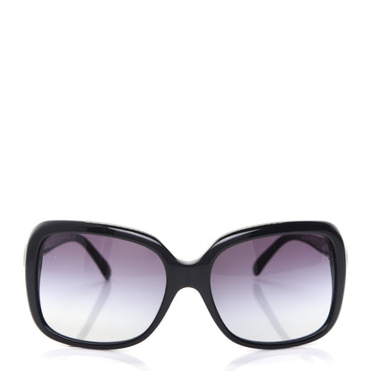 Chanel CC Bow Sunglasses 5171 Black White 2 of 10