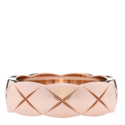Chanel 18K Beige Gold Small Coco Crush Ring 58 8.5 3 of 7