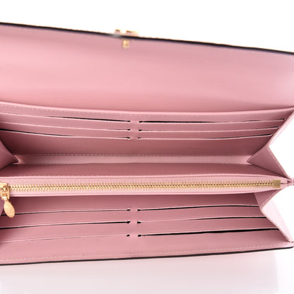 Louis Vuitton Vernis Sarah Wallet NM Rose Ballerine 5 of 7