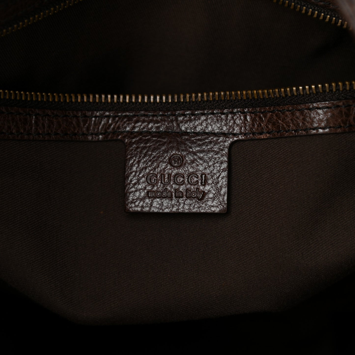 Monogram Large Jockey Hobo Dark Brown