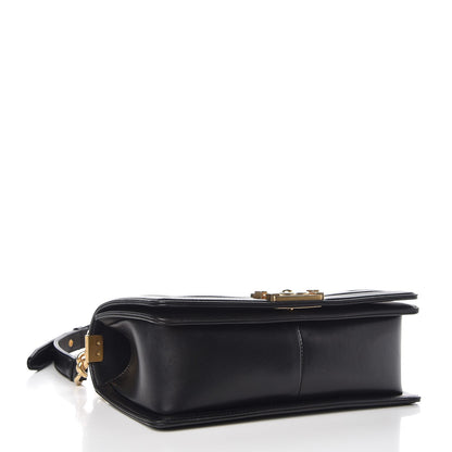 Chanel Lambskin Quilted Medium Boy Flap Black 4 of 9