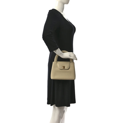 Chanel Lambskin Small Kelly Flap Bag Light Beige 2 of 13
