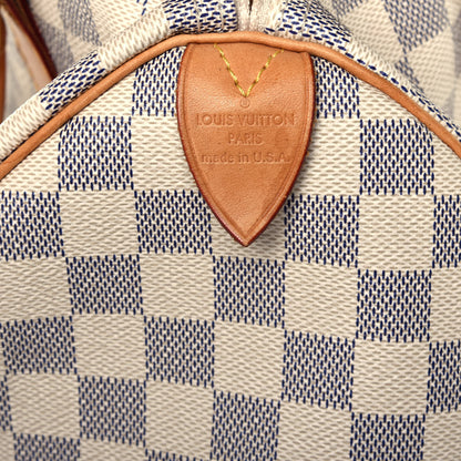Louis Vuitton Damier Azur Speedy 30 6 of 13