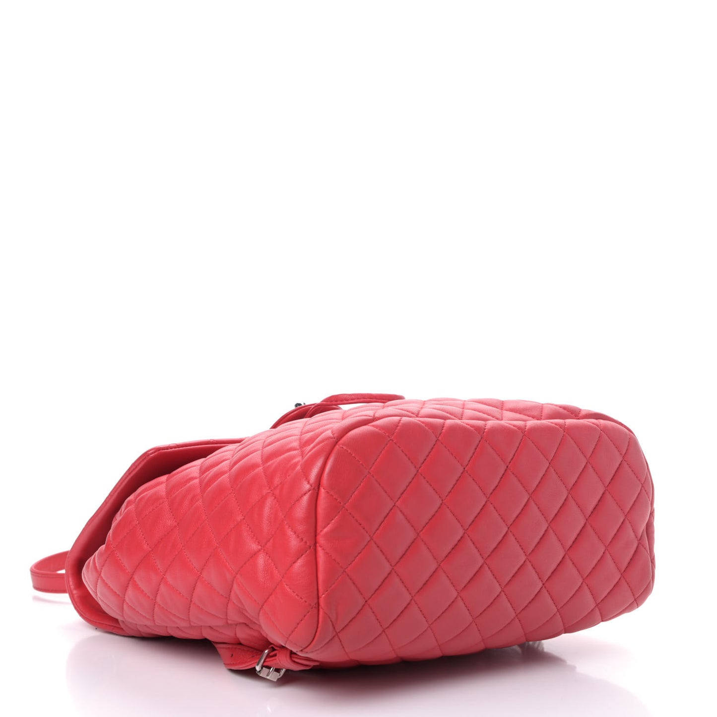 Lambskin Quilted Large Urban Spirit Backpack Red
