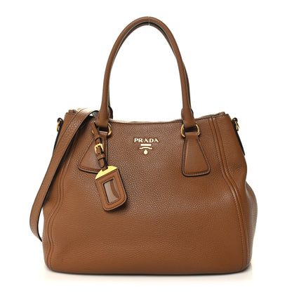 Prada Vitello Phenix Shoulder Bag Cannella 1 of 11