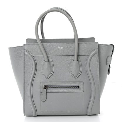 Celine Baby Drummed Calfskin Micro Luggage Sky 1 of 11