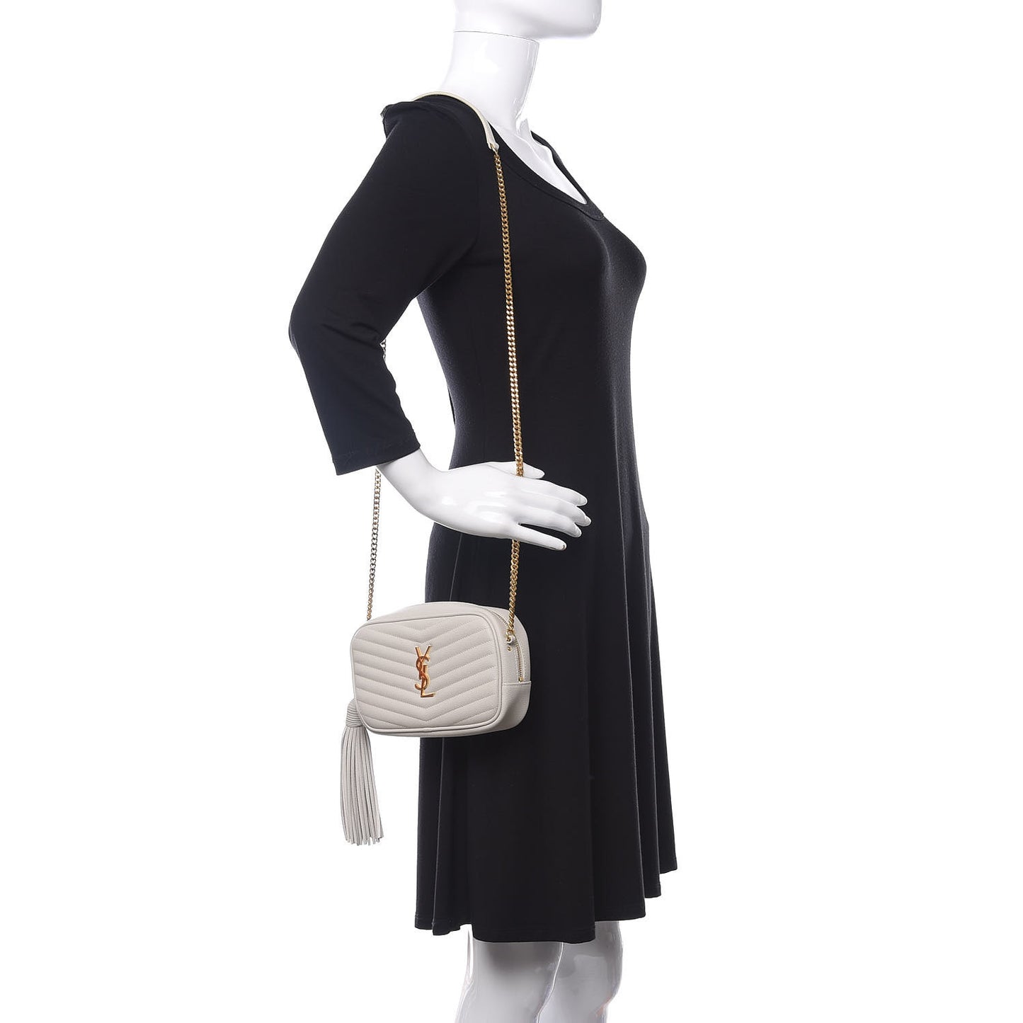 Grain De Poudre Matelasse Monogram Mini Lou Camera Bag