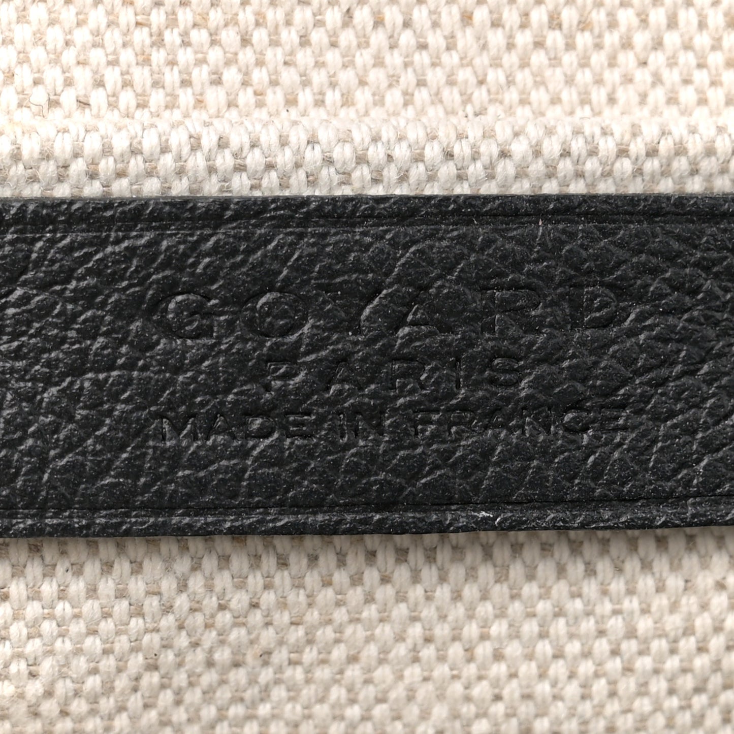 Goyardine Saigon Tote Black
