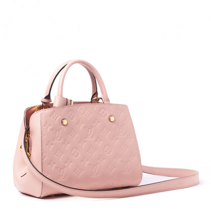Louis Vuitton Empreinte Montaigne BB Rose Poudre 2 of 8