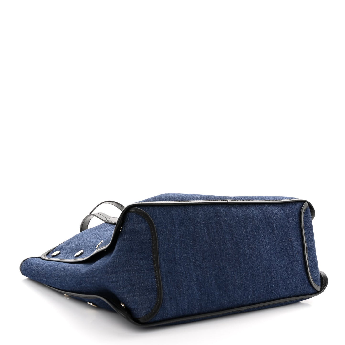 Denim Medium Logo Bond Shopper Tote Blue