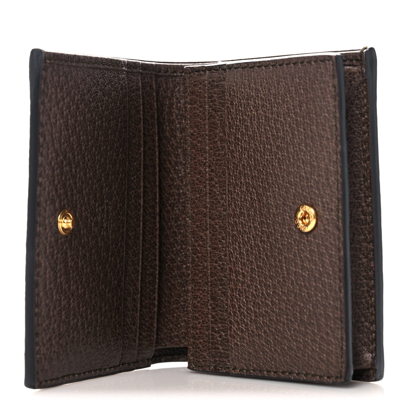 GG Supreme Monogram Web Ophidia Card Case Beige New Acero