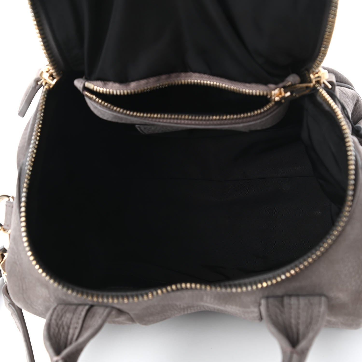 Alexander Wang Nubuck Rockie Elephant Pale Gold Hardware 5 of 9