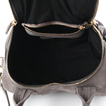 Alexander Wang Nubuck Rockie Elephant Pale Gold Hardware 5 of 9