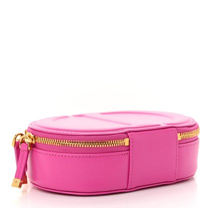 Christian Dior Calfskin CD Signature Oval Crossbody Camera Bag Rani Pink 4 of 11