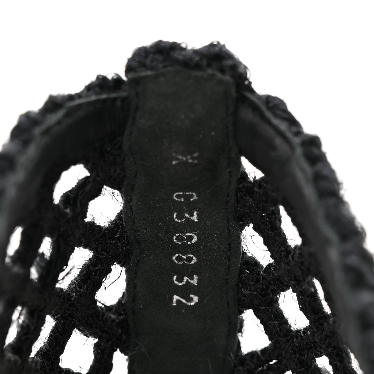 Chanel Cord Braided CC Mocassin Loafers 38.5 Black 10 of 12